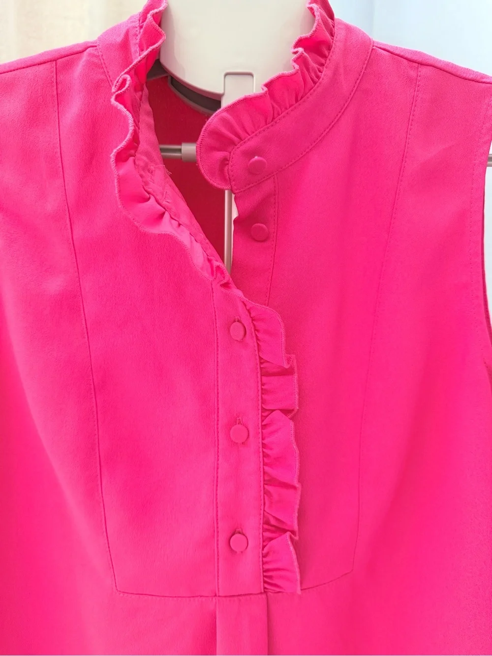J. Crew sleeveless pink